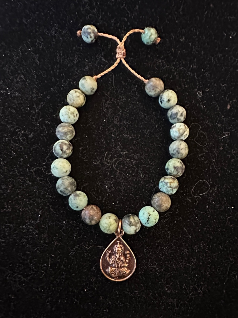 Jade Prayer Bead Bracelet